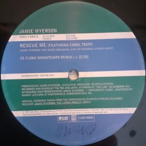 Jamie Myerson - Rescue Me (House, Downtempo, Drum n Bass)