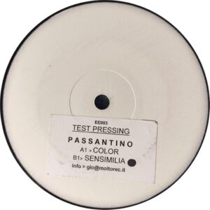 Passantino - Sensimilia (Tribal, Tech House)