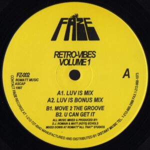 D.J. Romain & Matt (Keys) Echols - Retro-Vibes Volume 1 (House)