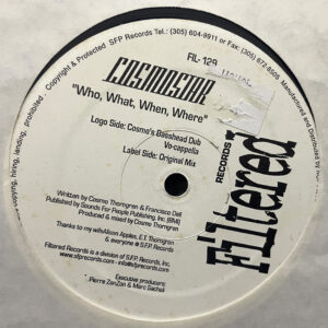 Cosmostar - Who, What, When, Where