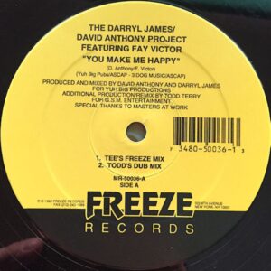 The Darryl James/David Anthony Project Featuring Fay Victor - You Make Me Happy (Garage House)