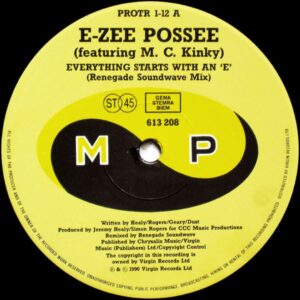 E-Zee Possee Featuring M. C. Kinky - Everything Starts With An 'E' (Acid House, Acid)