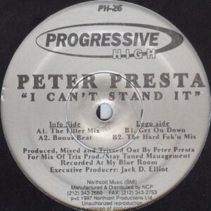 Peter Presta - I Can't Stand It (House, Deep House)