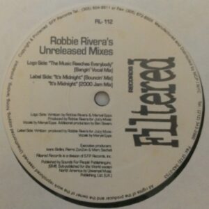 Robbie Rivera - Unreleased Mixes (House)