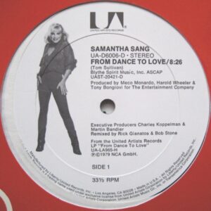 Samantha Sang - From Dance To Love / I'll Never Get Enough Of You (Disco)