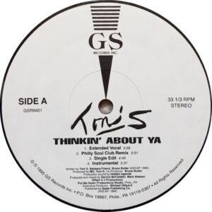 Toni S - Thinkin' About Ya (House)