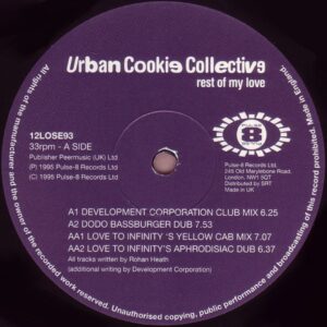 Urban Cookie Collective - Rest Of My Love (House, Progressive House)