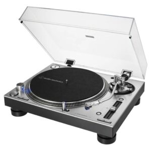 Audio-Technica - AT-LP140XP (Silver) Professional Turntable
