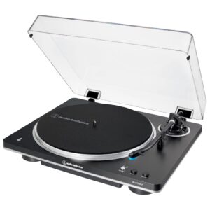 Audio-Technica - AT-LP70XBT (Black/Silver) Fully Automatic Wireless Belt-Drive Turntable
