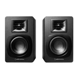 Audio Technica - AT-SP3X (Black) Powered Bookshelf Speakers